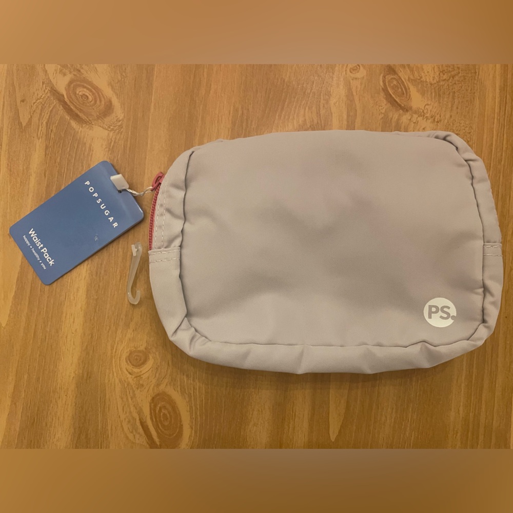 Popsugar Waist Pack, Adjustable Strap with Buckle, Multi Color Lavender